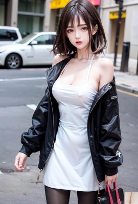 Ragazza cinese 3D (generata dall’intelligenza artificiale)