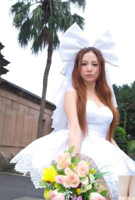 [本土]Il selfie sexy dell’innamorato della bellissima ragazza Lin Caiti in abito da sposa!! (32P)