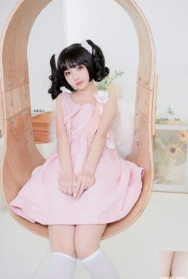 Il lavoro di Coser rosa della celebrità di Internet “Peach Oolong” – Meow Xiaoji (40P)