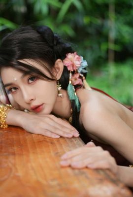 L’ultima foto della super-bella celebrità di Internet milionaria “Yu Duoduo” – Il fascino dello stile antico di Daji + foto speciale di Natale (56P)