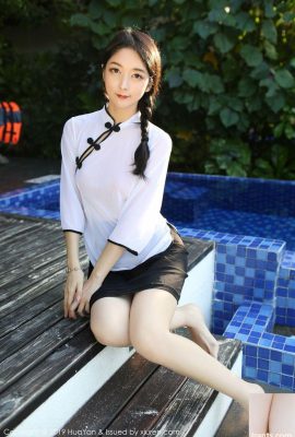 Il classico cheongsam della dea sexy Xiaoreba Angela con culo vivace e belle gambe (41P)