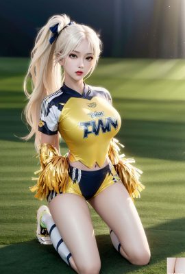 (Bellezza AI) senza censure – Cheerleader