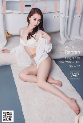 (LiGui Internet Beauty) 2017.09.18 Modello Ranran Seta bianca Tacchi alti Gambe bellissime (75P)
