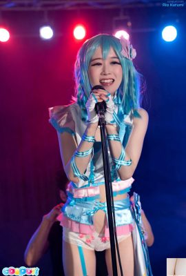 (Ria Kurumi) Idol Stage Amore sessuale Realtà (17P)