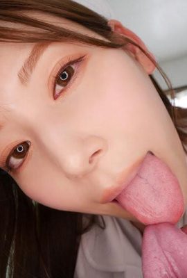 Tsumugi Akari, lingua lunga e lingua lunga, baci profondi e leccate di labbra su tutto il corpo che invitano all’eiaculazione… (23P)