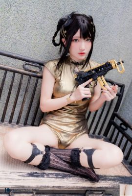 Sorella che gioca con una pistola-Xiao Ding (30P)