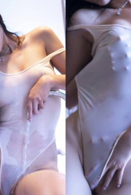 La top model della Cina continentale “It's A'Zhu” è stata pagata per scattare foto del suo corpo bagnato nella vasca da bagno e i suoi peli pubici sono usciti (93P