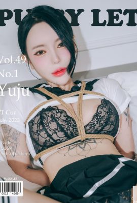 (Yuju) Il seno della bellezza sexy coreana è pronto per uscire, ma anche il suo sedere è disgustoso (72P)