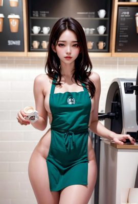 (Yonimus) Lei prepara il caffè