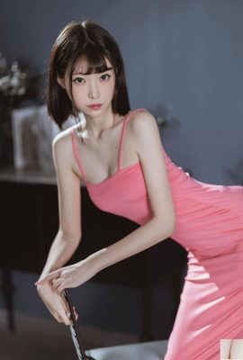 (raccolta on-line)  Welfare Girl Xu Lan LAN “Abito lungo rosa” Esclusiva VIP (42P)
