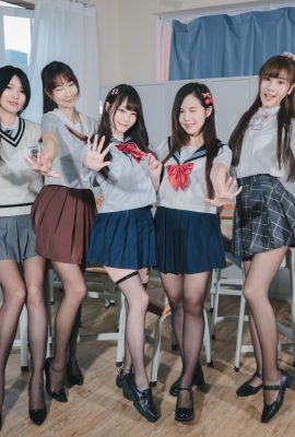 (Collezione online) Collezione fotorealistica di gruppo di 14 ragazze taiwanesi con belle gambe (parte 2) (100P)
