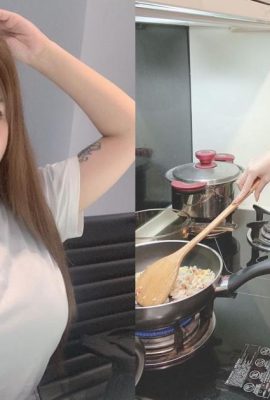Le mutandine di pizzo della “dolce fidanzata” Han Ji-eun Nancy rivelano la sua “vita bianca” e lei cucina in modo sexy per darti da mangiare (13P)