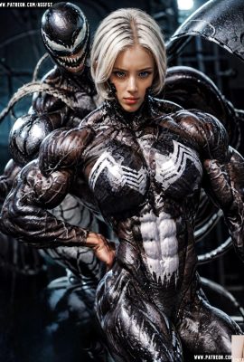 ●PIXIV ● She-Venom Parte 2 ~ASSFST~ (generato dall'IA)