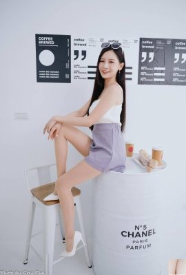 (Capitolo extra sulle belle gambe) Modella di bellezza con le gambe lunghe Xu Huiling, gonna corta sexy, tacchi alti e belle gambe (115P)