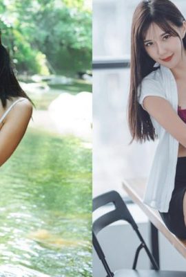 Puoi rifiutare la bellissima tentazione della fata artistica “Yu Qing Min” in lingerie sexy e calze nere?  (20P)