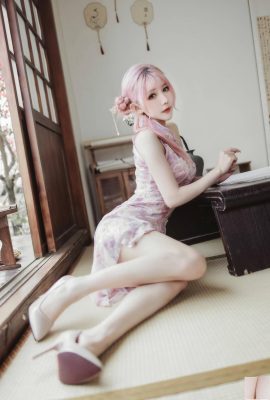 (raccolta on-line)  Welfare Girl Fairy Moon “Pink Cheongsam” VIP esclusivo completo (23P)