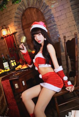 (Foto modello) 2017 Christmas Girl Kitty Christmas Tavern (17P)