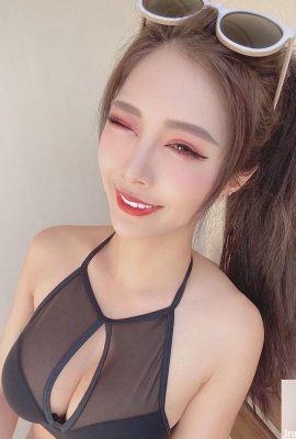 La modella hot con occhi super elettrici sulla pista da corsa “Kimmy Gao Xuan” (17P)