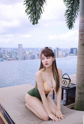 La bella ragazza “Sun Huitong” ha un seno bianco e tenero, gambe calde e una figura molto disgustosa (10P)