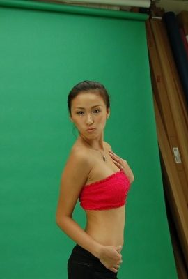 (Serie di modelli cinesi) Zhebai modella nuda Kelly parte superiore super esposta delle sue tette foto di nudo (88P)