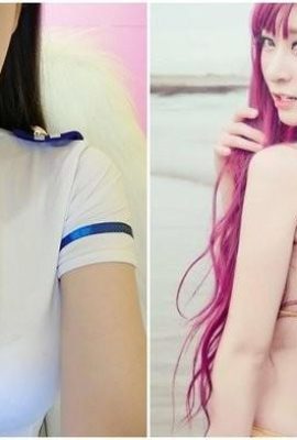 La ragazza tettona 34E Fei Xiaoju posa per le foto da dietro (18P)