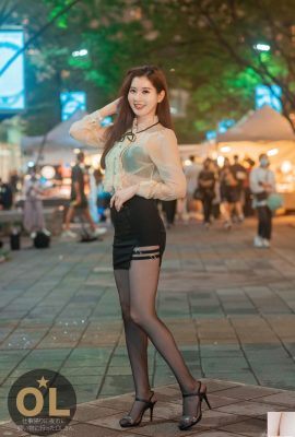 (Raccolta Internet) Ragazza taiwanese con belle gambe-Joyce Chen, bellezza capricciosa, riprese realistiche all'aperto (2) (69P)