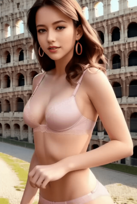 Spettacolo di lingerie di bellezza occidentale 3-24