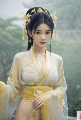 Stile antico, Hanfu bello e sexy? (Generato dall'AI】