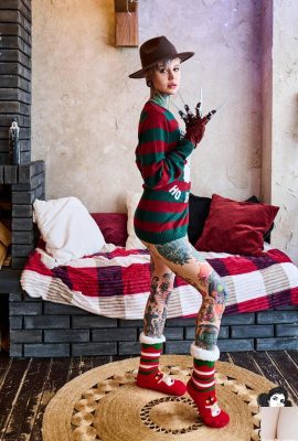 (Suicide Girls) 9 settembre 2024 – Nerwen – Il carino Freddy Krueger (52P)