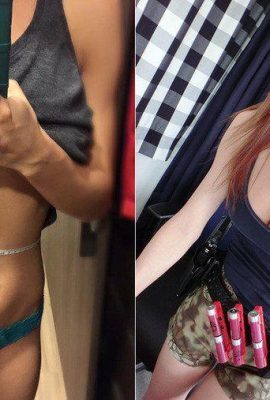 La ragazza sexy 30D Lara invia benefici nell'emisfero meridionale per incontrare gli ospiti (46P)