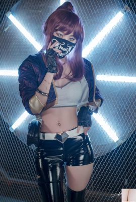 (Saint Photolife) Yuna's cos vol.04 – KDA Akali e Nier Automata 2B (64P)