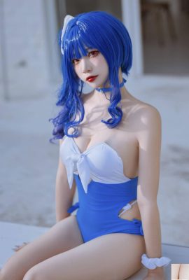 (raccolta on-line)  Welfare Girl Erzuo “Costume da bagno Blue Pola” Esclusiva VIP (46P)