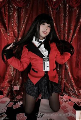 OnlyFan – Cosplay di Kittyxkum Yumeko Jabami – Kakegurui (126P)