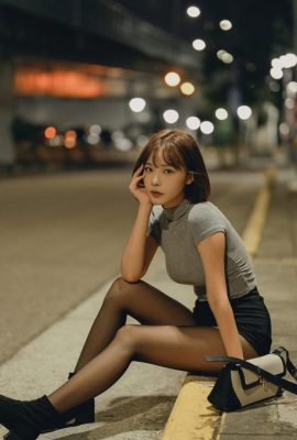 (Collezione online) Ragazza taiwanese con bellissime gambe-Vicky leader (Huang Minqi) bellissima foto realistica all'aperto (2) (71P)