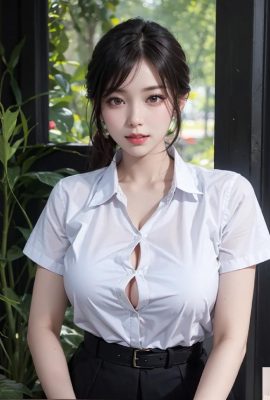 sexy uniforme del college thailandese