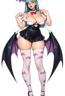 Lustfulwaifux -Morrigan Aensland Exam (AL Generato) * Patreon * 1