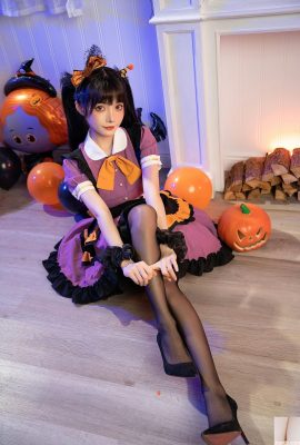 (Collezione online)  Welfare Girl Xiaoyuyu “Hallowe Maid” VIP Exclusive (19p)
