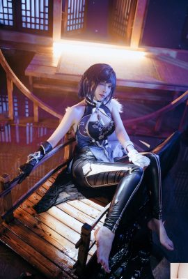 (Collezione online)  Welfare Girl Qiu HE “Night Lan” VIP Exclusive di Corgi (37p)