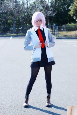 Cosplay Mashu Kyrielight di Hidori Rose (Black) (58p)