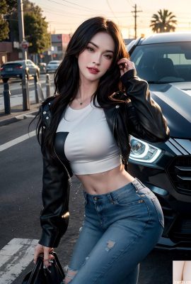 La ragazza che ripara l'auto