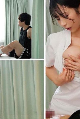 (GIF) Aoi Ibuki, un divino lavoro di infermiere con il pene crempie, dandole un cazzo sporgente e super sexy ogni giorno … (20p)