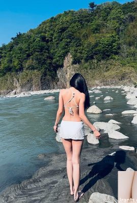 Stile fresco “guan xin flora” fata discendente sulla terra (10p)