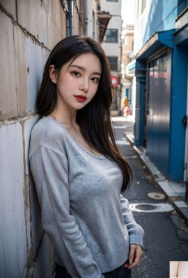 ★ Sijishe ★ White Cat Floating Women's Water (Collection) 1 – Street Alley 2