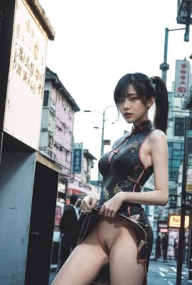 Badbro_Hong Kong Street Cheongsam pipì