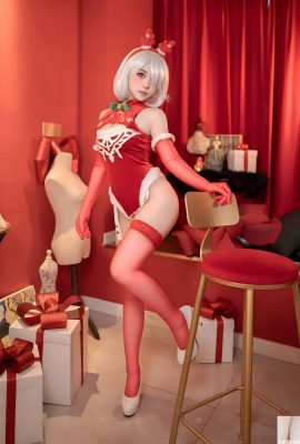 (Collezione online)  Welfare Girl Bonnie's “Christmas Red Dress” VIP Exclusive (135p)