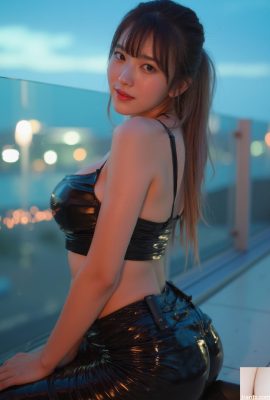 Ragazza in gilet