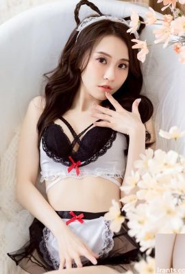 La bella ragazza “Jia Jiaer” ha una figura molto buona che è troppo provocatoria e calda e non riesce a finire di guardare le foto calde (10p)