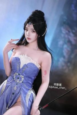 (Collezione Internet) Salsa di acido nucleico (Asai Chan) Li Muwan – Xian Ni (32p)