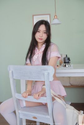 (Aari) Il corpo della ragazza coreana è così bello, con angoli morti zero e linee del corpo perfette che sembrano molto toccanti (50p)