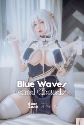 (Collezione online) Maruemon “Mappa del welfare VIP 1” Blue Waves and Clouds 1 “(100p)